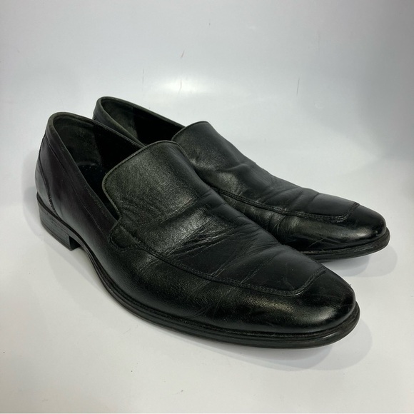 Cole Haan Nike air black leather loafers size 11 - Picture 1 of 7